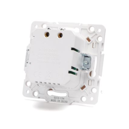 Aigostar - Λευκή πρίζα τροφοδοσίας USB χωρίς πλαίσιο, 2x USB-A