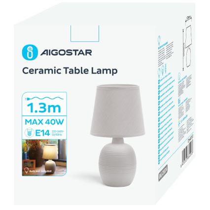 Aigostar - Eπιτραπέζιο φωτιστικό 1xE14/40W/230V