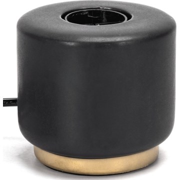 Aigostar - Eπιτραπέζιο φωτιστικό 1xE27/60W/230V μαύρο