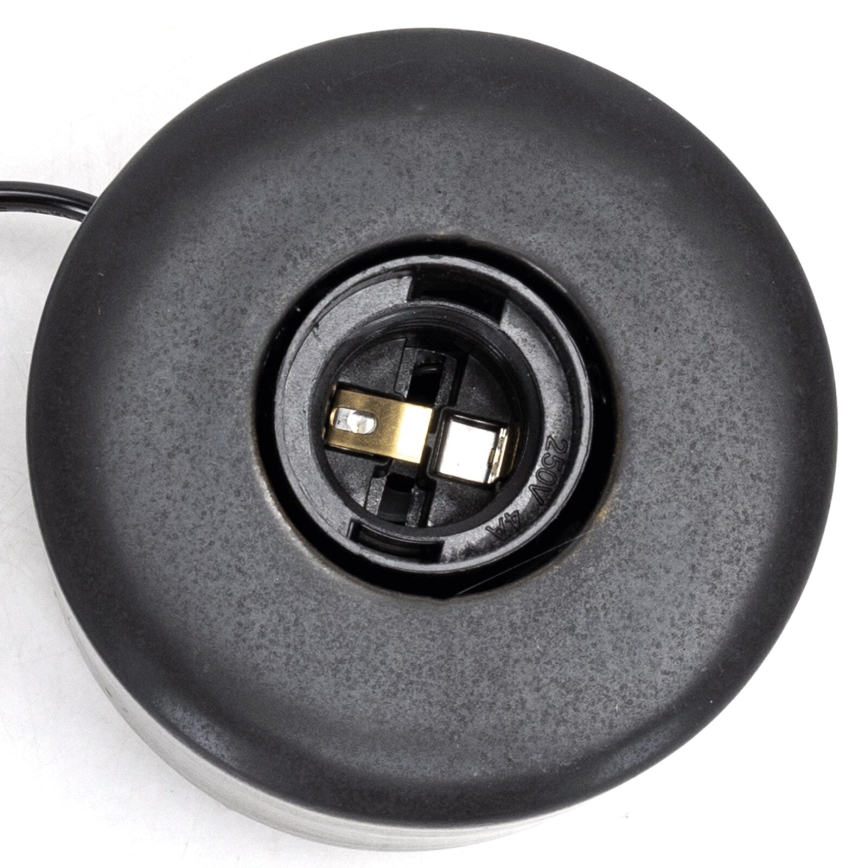 Aigostar - Eπιτραπέζιο φωτιστικό 1xE27/60W/230V μαύρο