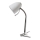 Aigostar -  Eπιτραπέζια λάμπα με κλιπ 1xE27/11W/230V λευκό/γυαλιστερό χρώμιο