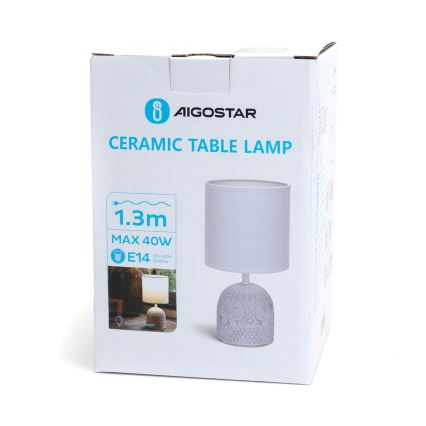 Aigostar - Eπιτραπέζιο φωτιστικό 1xE14/40W/230V