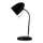 Aigostar - Eπιτραπέζιο φωτιστικό 1xE27/36W/230V μαύρο/γυαλιστερό χρώμιο