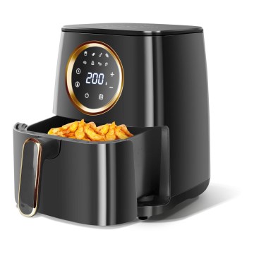 Aigostar - Φριτέζα αέρος 1400W/230V 4,2λ μαύρη