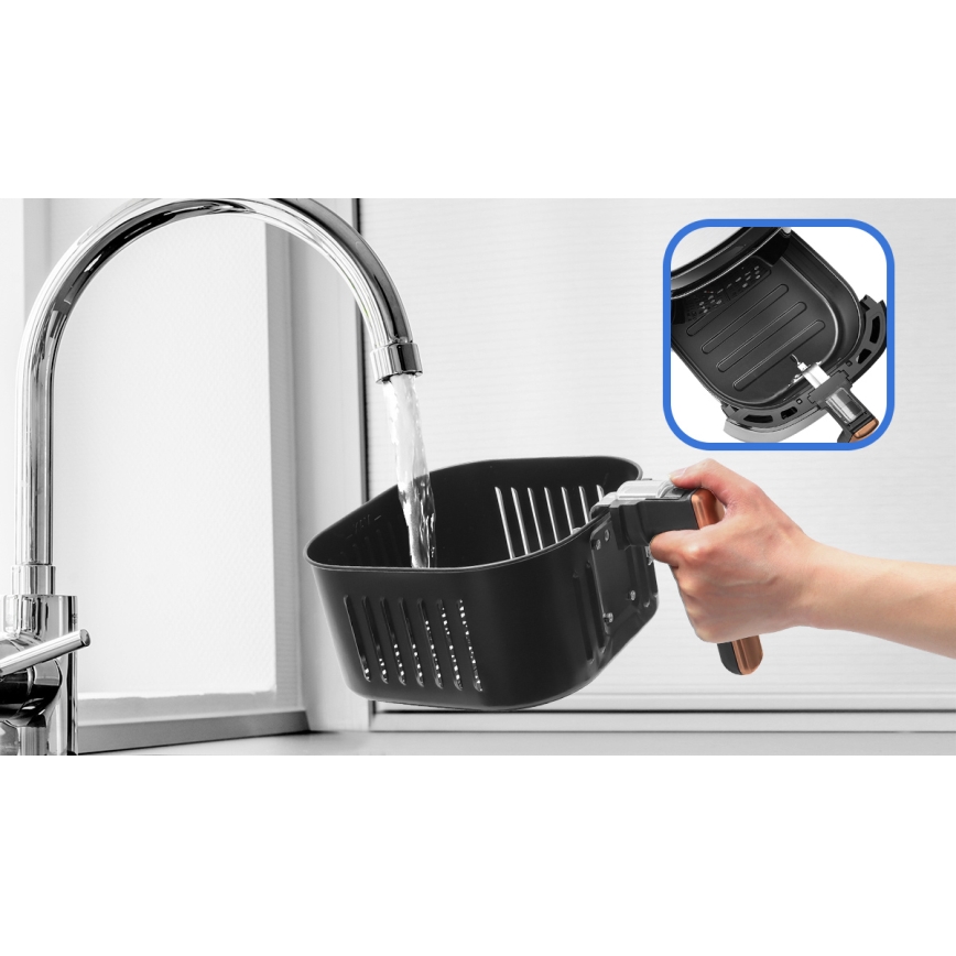 Aigostar - Φριτέζα θερμού αέρα 7l 1900W/230V