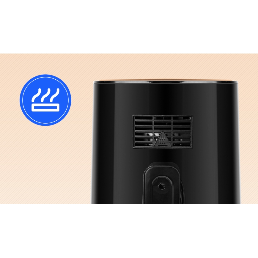 Aigostar - Φριτέζα θερμού αέρα 7l 1900W/230V