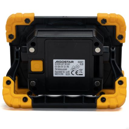 Aigostar - Φωτιστικό εργασίας LED/5W/3xAA 6500K IP44