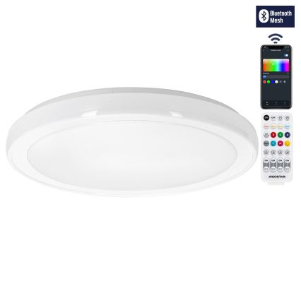 Aigostar - Ρυθμιζόμενο φωτιστικό οροφής MESH LED/36W/230V 3000-6500K διάμ. 49,5 εκ. + τηλεχειριστήριο