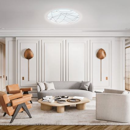 Aigostar - Φωτιστικό οροφής LED LED/36W/230V 6500K διάμετρος 38cm