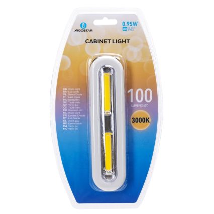 Aigostar - Φωτισμός ντουλάπας LED/3xAAA 3000K λευκό