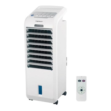 Aigostar - Φορητό κλιματιστικό air cooler 55W/230V λευκό + τηλεχειριστήριο