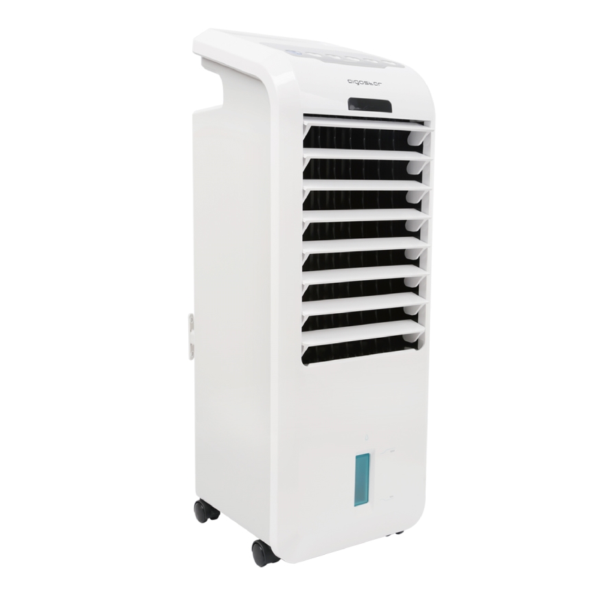 Aigostar - Φορητό κλιματιστικό air cooler 55W/230V λευκό + τηλεχειριστήριο