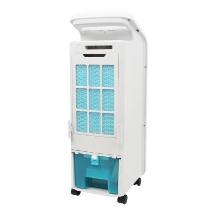 Aigostar - Φορητό κλιματιστικό air cooler 55W/230V λευκό + τηλεχειριστήριο