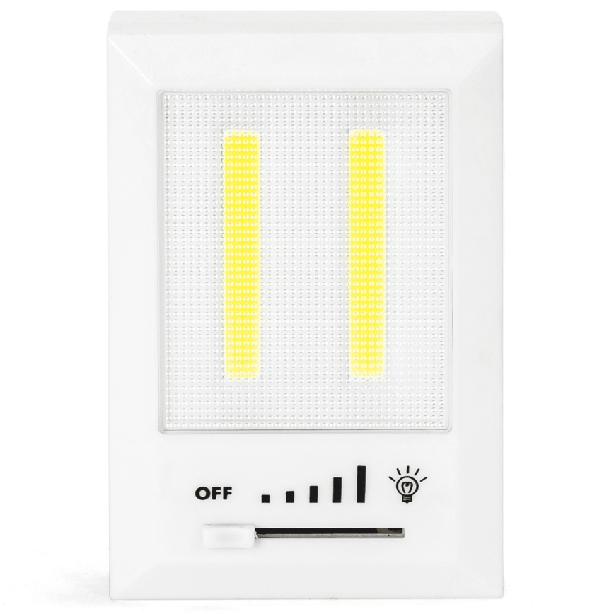 Aigostar - Φορητό νυχτερινό φωτιστικό LED/4xAAA 6500K