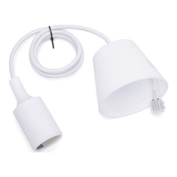 Aigostar - Καλώδιο τροφοδοσίας 1xE27/60W/250V λευκό