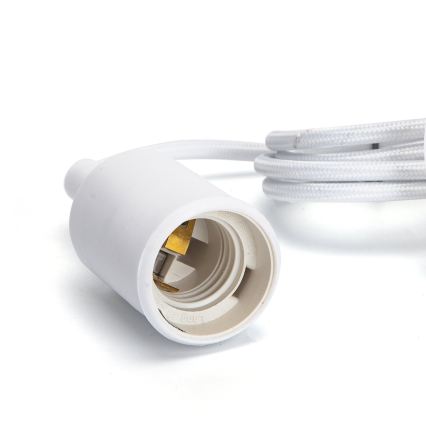 Aigostar - Καλώδιο τροφοδοσίας 1xE27/60W/250V λευκό