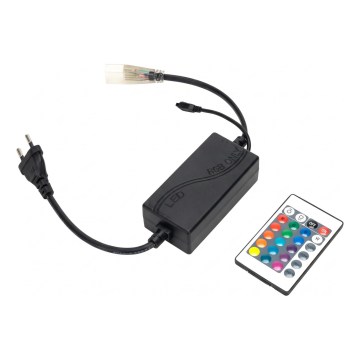 Aigostar - Καλώδιο τροφοδοσίας για LED RGB ταινία 1000W/230V με τηλεχειριστήριο