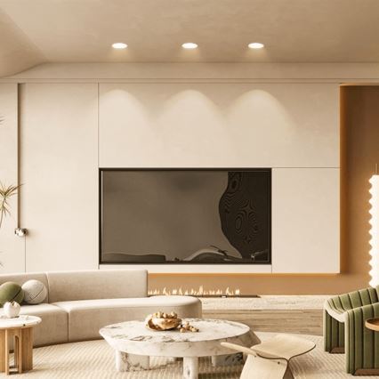 Aigostar - Κρεμαστό φωτιστικό οροφής μπάνιου LED LED/4,8W/230V 3000K λευκό IP65