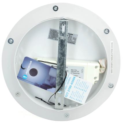 Aigostar - Ρυθμιζόμενο LED Επιτοίχιο Φωτιστικό MESH Smart LED/12W/230V 2700-6500K λευκό