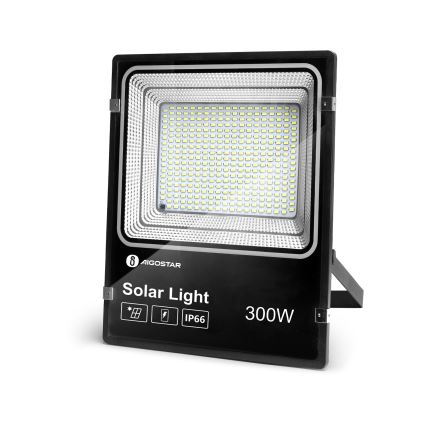 Aigostar - LED ρυθμιζόμενος ηλιακός προβολέας LED/300W/3,2V IP66 25000 mAh + τηλεχειριστήριο