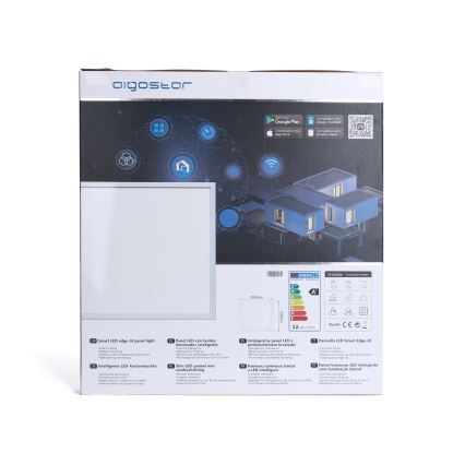 Aigostar - LED Ρυθμιζόμενο πάνελ οροφής 32W/230V Wi-Fi 60x60 cm