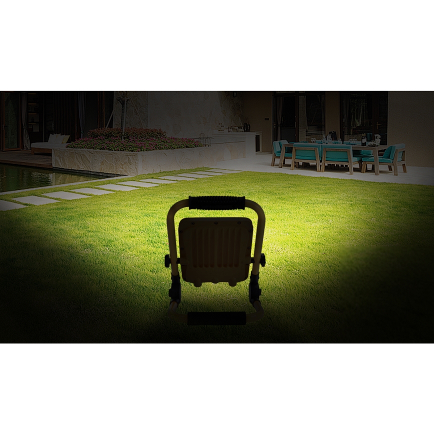 Aigostar - LED Ρυθμιζόμενος Φορτιστής Προβολέας LED/50W/5V 6500K IP65