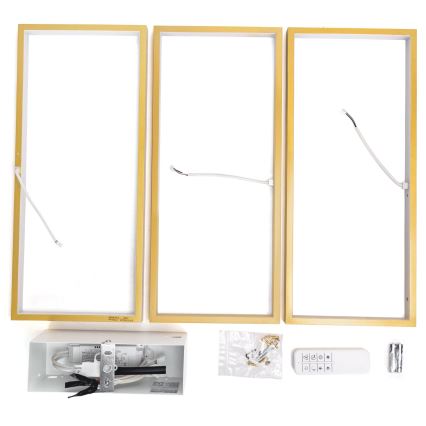 Aigostar - LED Dimmable φωτιστικό οροφής LED/38W/230V 2700-6500K + τηλεχειριστήριο