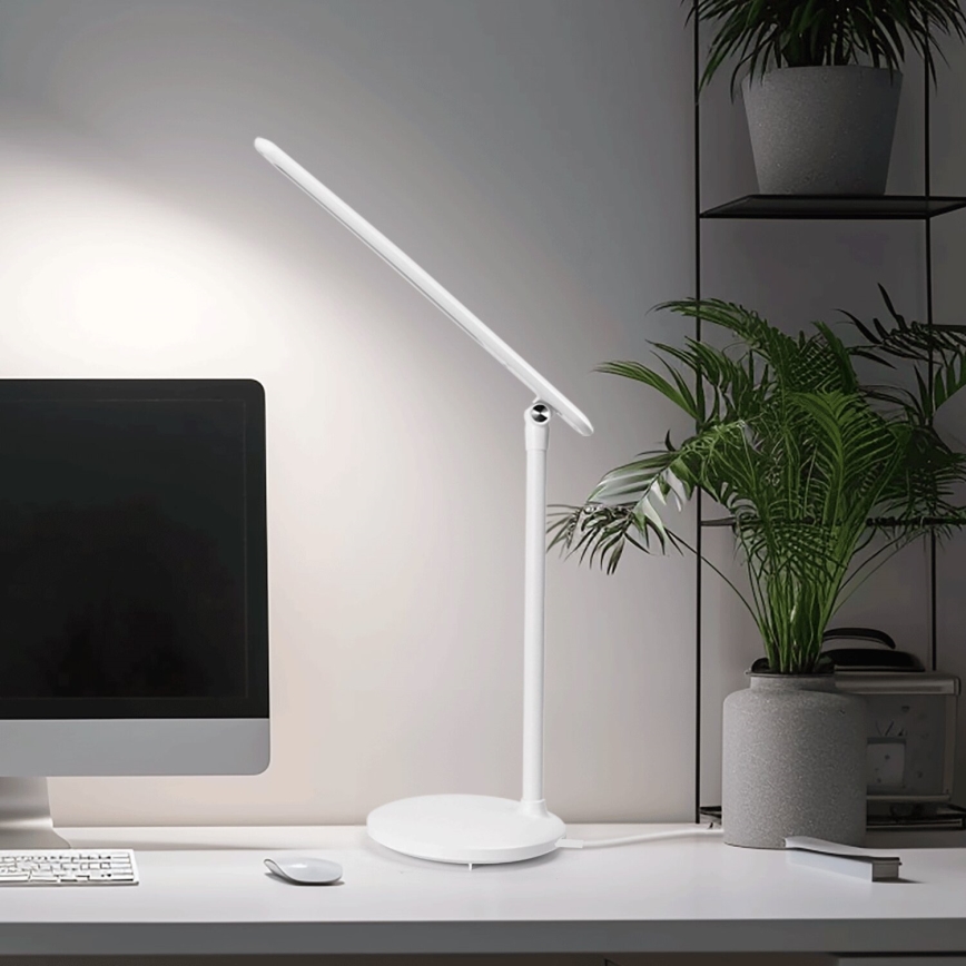Aigostar - LED Dimmable επαναφορτιζόμενο επιτραπέζιο φωτιστικό αφής LED/3W/5V 1200mAh 3000/4000/6500K
