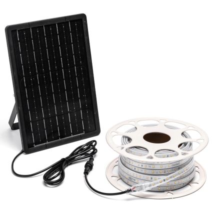 Aigostar - LED Dimmable ηλιακή ταινία LED/10W/3,2V 10 m 2700K IP65 + τηλεχειριστήριο