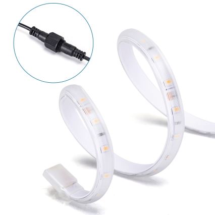 Aigostar - LED Dimmable ηλιακή ταινία LED/10W/3,2V 10 m 2700K IP65 + τηλεχειριστήριο
