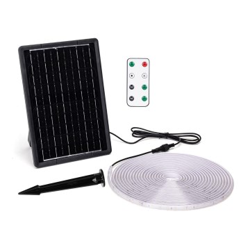 Aigostar - LED Dimmable ηλιακή ταινία LED/10W/3,2V 10 m 6500K IP65 + τηλεχειριστήριο