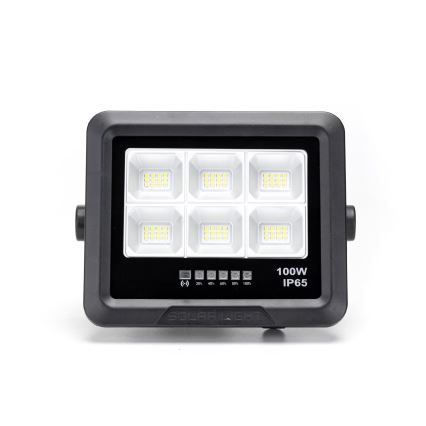 Aigostar - LED Dimmable ηλιακός προβολέας LED/100W/3,4V IP65 + τηλεχειριστήριο