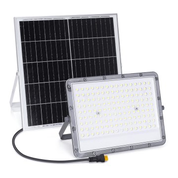 Aigostar - LED Dimmable ηλιακός προβολέας LED/200W/3,4V IP65 + τηλεχειριστήριο
