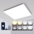Aigostar - LED Dimmable φωτιστικό οροφής 32W/230V Wi-Fi 59,5x59,5 cm