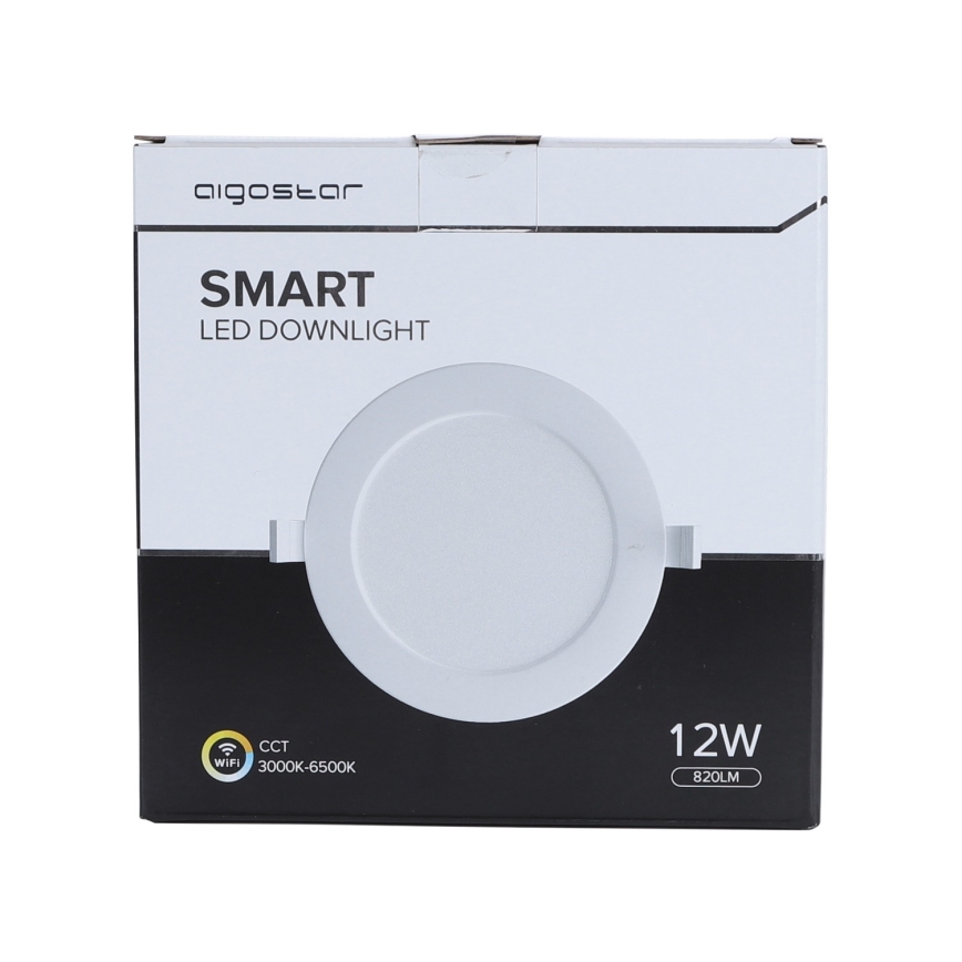 Aigostar - LED Dimmable χωνευτό φωτιστικό 12W/230V δ. 17 cm Wi-Fi