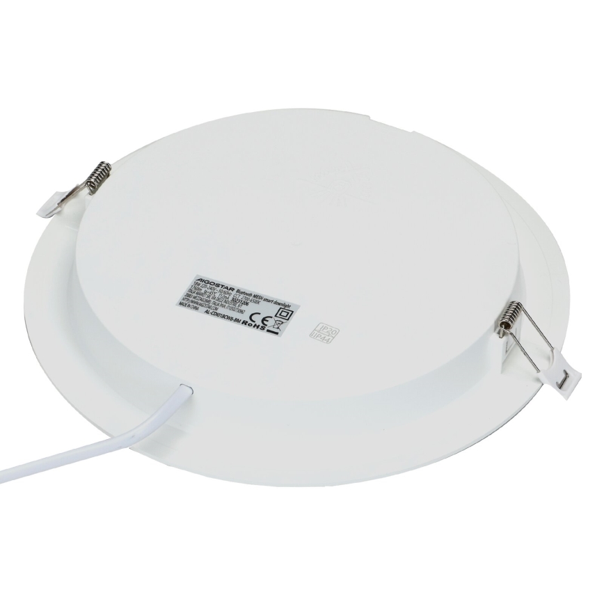 Aigostar - LED Dimmable χωνευτό φωτιστικό MESH LED/18W/230V 2700-6500K διάμετρος 23 cm