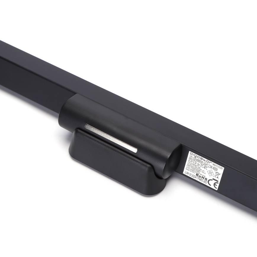 Aigostar - LED Dimming επαναφορτιζόμενος φωτισμός καθρέφτη LED/2,9W/5V 2000 mAh