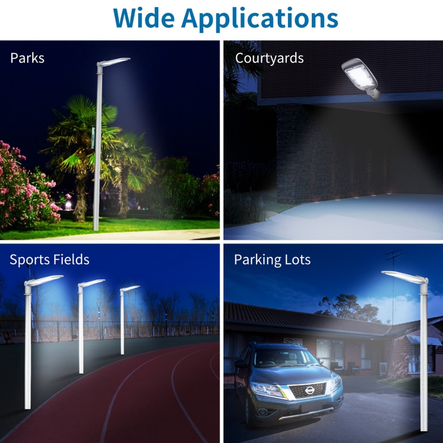 Aigostar - LED Φωτιστικό δρόμου SLIM LED/150W/230V 6500K IP65