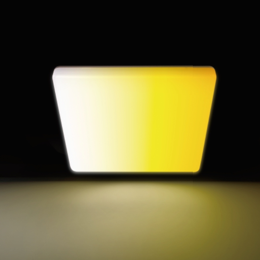 Aigostar - Ρυθμιζόμενο LED φωτιστικό οροφής μπάνιου LED/18W/230V 3000K-6500K IP54 + τηλεχειριστήριο