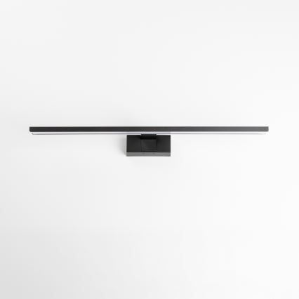 Aigostar - LED φωτισμός καθρέφτη μπάνιου LED/12W/230V 4000K 60 cm IP44 μαύρο