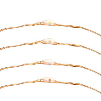 Aigostar - Ηλιακή σειρά LED με 8 λειτουργίες, 12μ, 800 mAh, IP65, πολύχρωμη