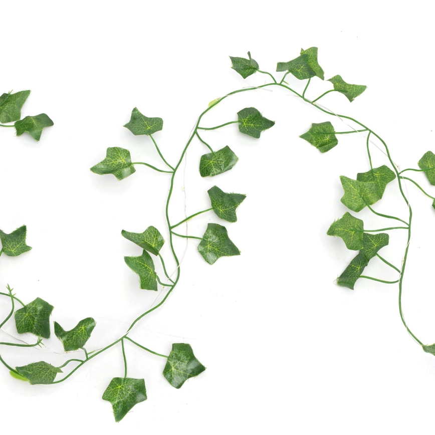 Aigostar - LED Ηλιακή γιρλάντα 100xLED/12μ IP65 300 mAh ζεστό λευκό κισσός