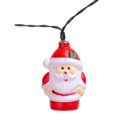 Aigostar - LED Χριστουγεννιάτικο ηλιακό φωτιστικό αλυσίδα 10xLED/3,8 μ IP44 ψυχρό λευκό 400 mAh