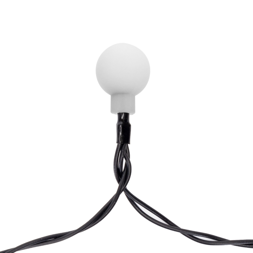 Aigostar - LED ηλιακή διακοσμητική σειρά 50xLED/8 λειτουργίες 12μ IP65 800 mAh ζεστό λευκό