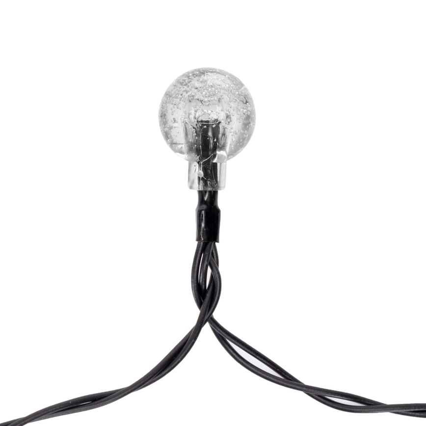 Aigostar - LED ηλιακή διακοσμητική σειρά 50xLED/8 λειτουργίες 12μ IP65 800 mAh ζεστό λευκό