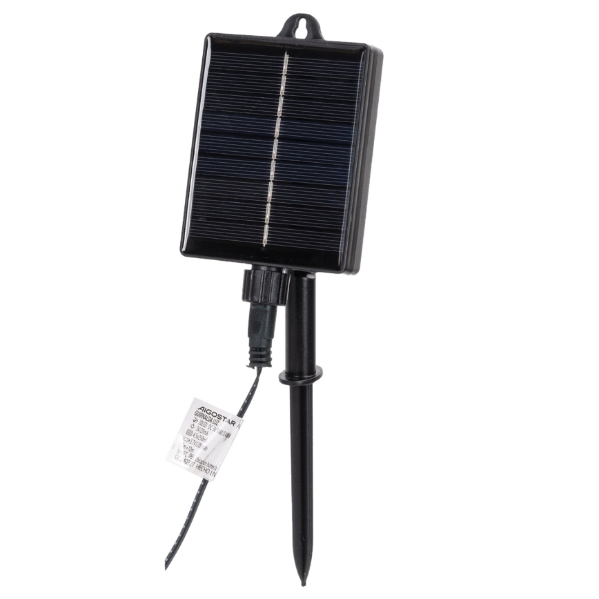 Aigostar - LED Ηλιακή χριστουγεννιάτικη γιρλάντα 500xLED/8 λειτουργίες 52m IP65 θερμό λευκό 1200 mAh