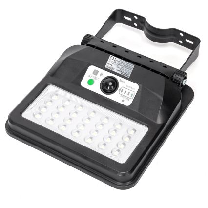Aigostar - LED ηλιακό φωτιστικό δρόμου με αισθητήρα LED/50W/3,2V 1000mAh 6500K + τηλεχειριστήριο