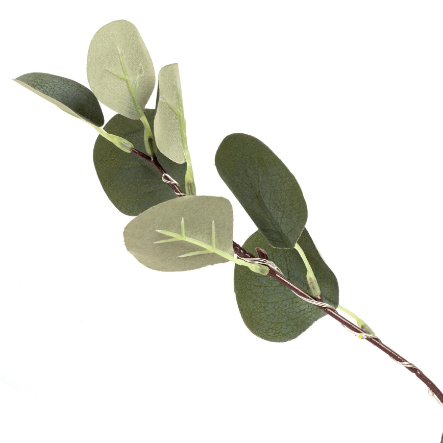 Aigostar - Ηλιακό διακοσμητικό LED 210xLED/3,5μ IP65 300 mAh ζεστό λευκό ευκάλυπτος