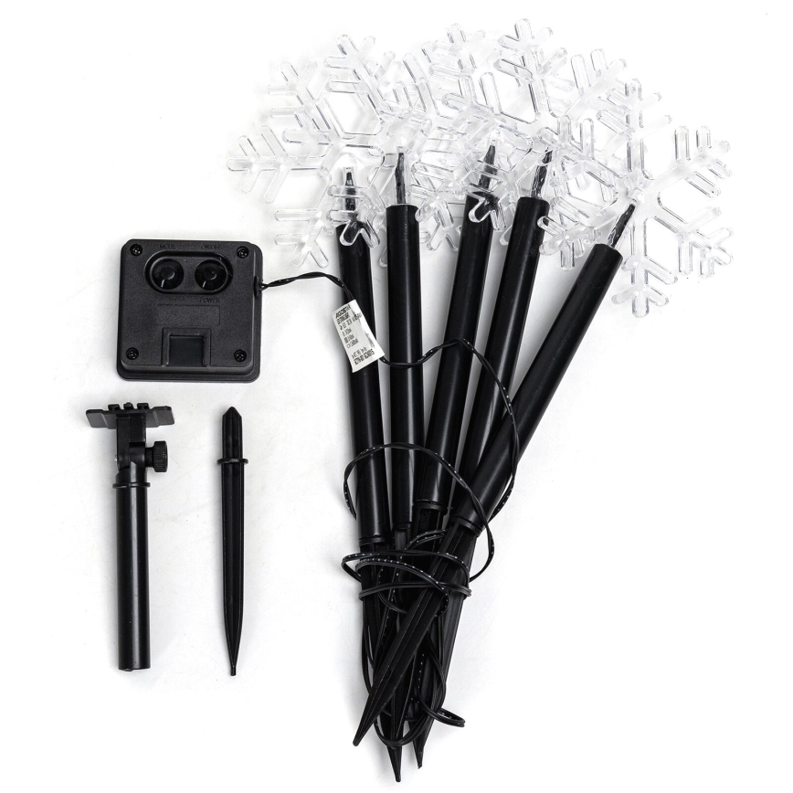 Aigostar - LED Ηλιακό Χριστουγεννιάτικο Φωτιστικό LED/0,054W/1,2V 1m IP65 ζεστό λευκό