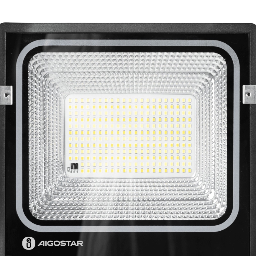 Aigostar - Ηλιακός προβολέας LED/100W/3,2V 2000mAh 3000K/4000K/6500K IP66 + τηλεχειριστήριο